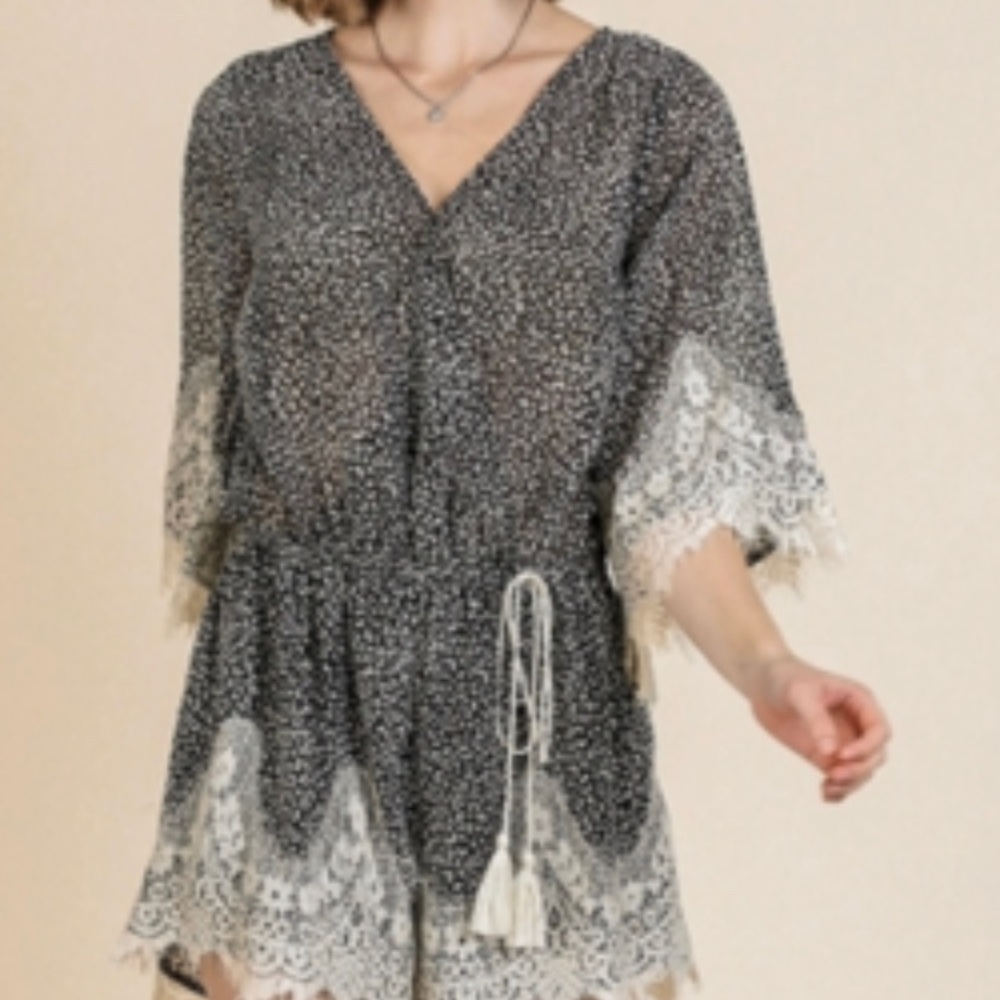 Purchased jumper at local boutique for 40. So cute! But too big